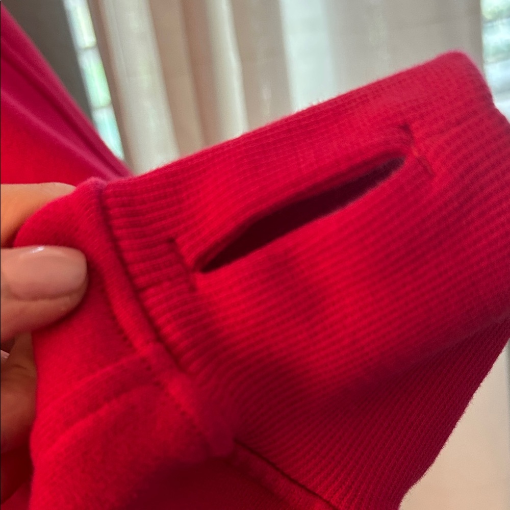 Lululemon Raspberry Half-Zip Hoodie - Picture 4 of 6